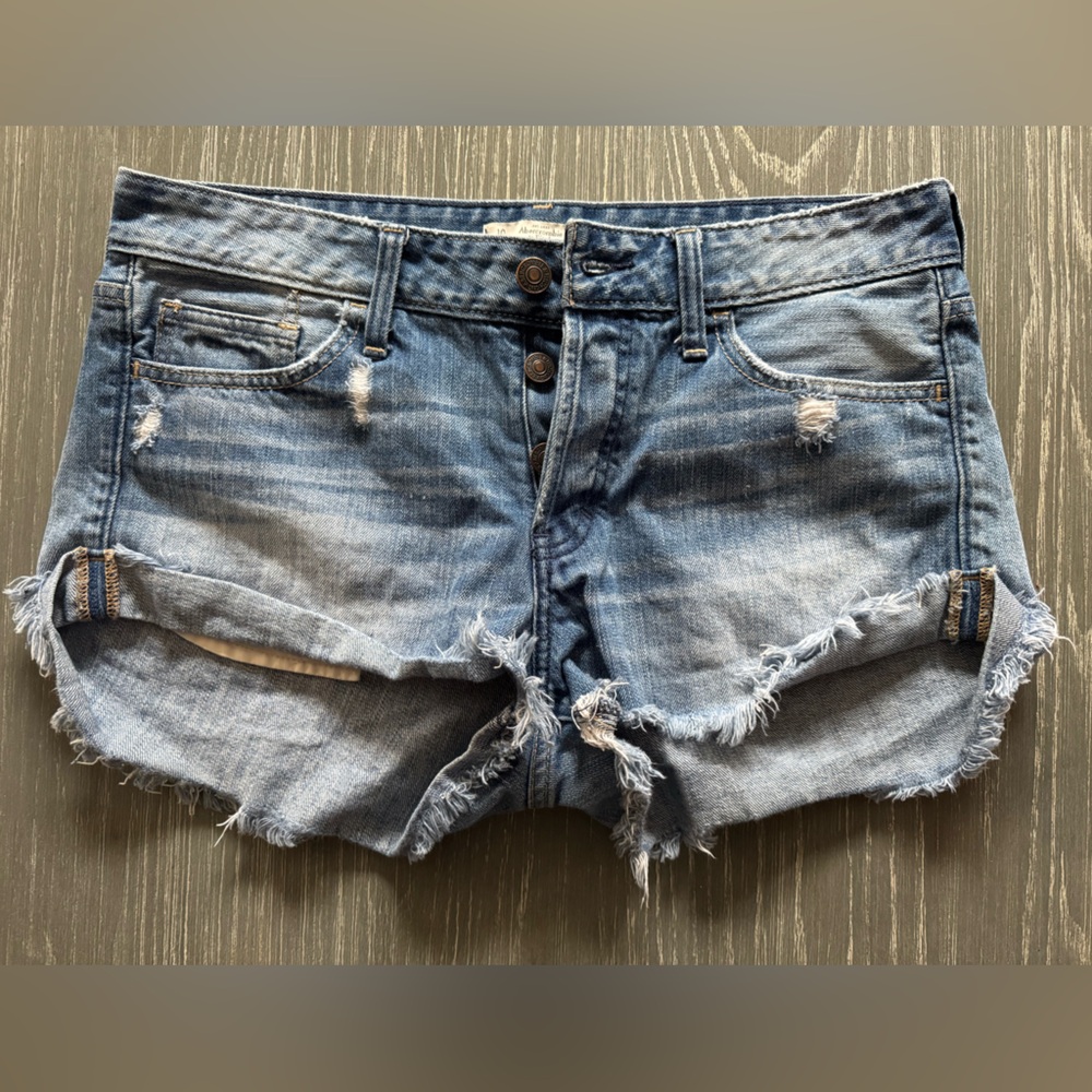 Abercrombie & Fitch Jean Shorts. Size 10.